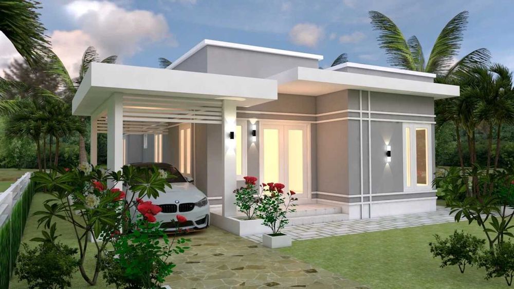 НА ИЗПЛАЩАНЕ - Луксозна сглобяема къща с 3 спални, 108 кв. м