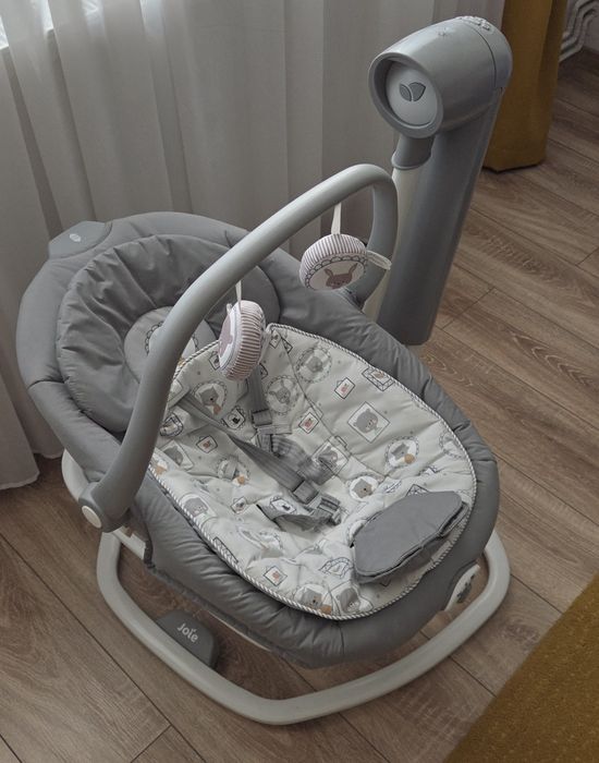 Leagăn și balansoar electric Joie Serina 2 în 1 – Stare excelentă