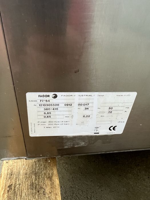 Oferta Masina vase PRO Fagor  Spania -380V-cos 50 x 50 cm -pompa noua