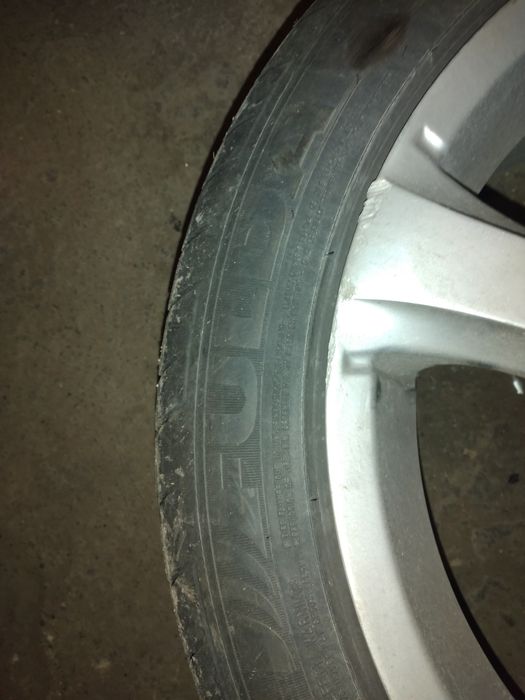 Лети джанти Mercedes с гуми