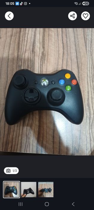 Manetă Xbox 360 în stare foarte buna