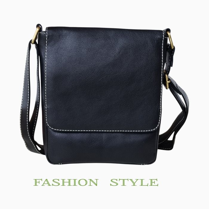 Мъжка чанта от естествена кожа