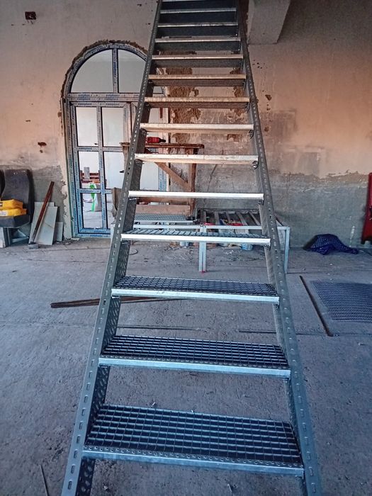 Scara metalica zincata 4mm