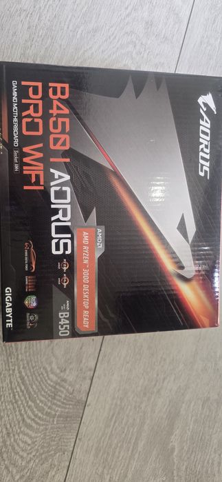 GIGABYTE B450 I AORUS PRO WIFI AM4 Mini ITX дънна платка