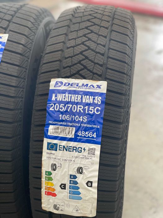 205 70 15c 106/104S  Delmax Weather Van All SEASON