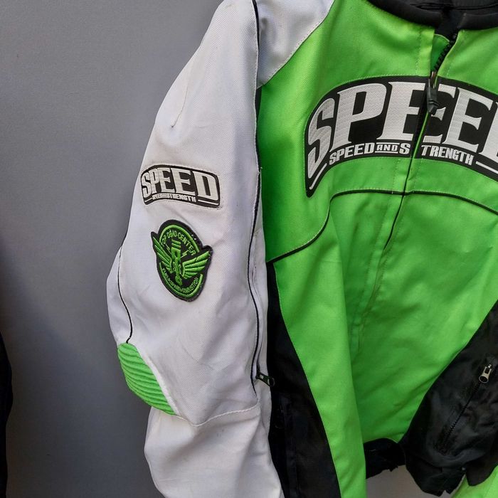 НАЙ ДОБРАТА ОФЕРТА Мъжко рокерско яке с протектори 2XL