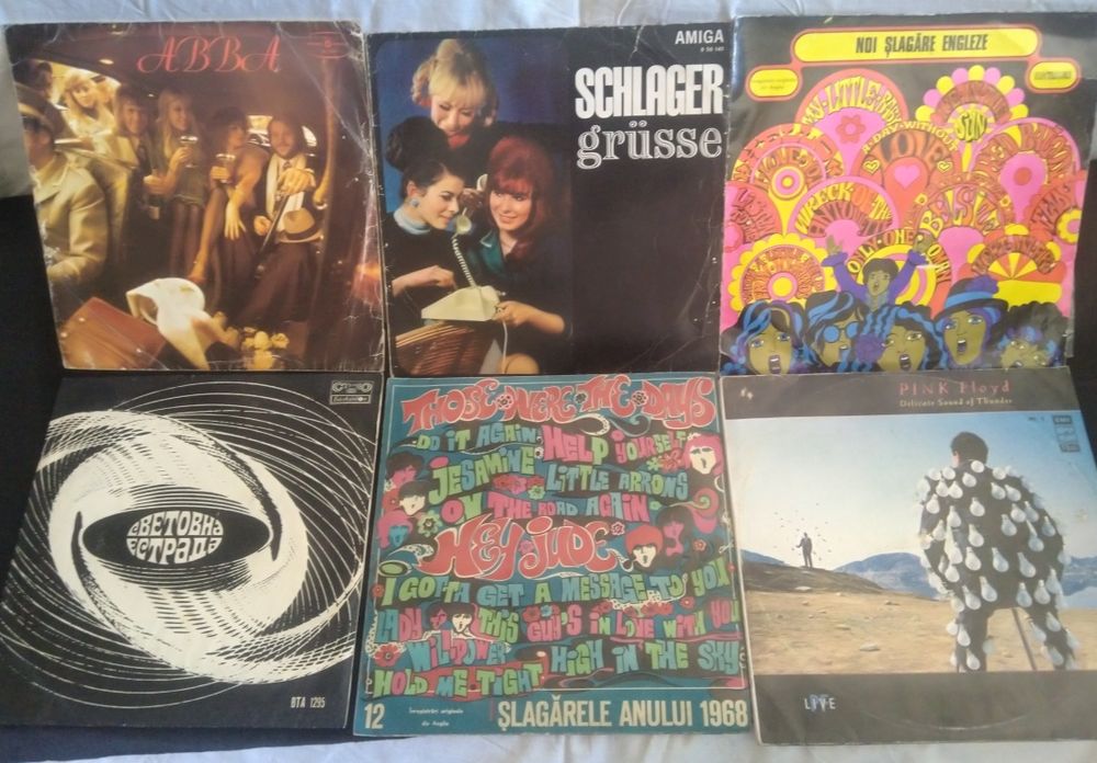 Много грамофонни плочи, Световни групи, Български изпълнители, и др.