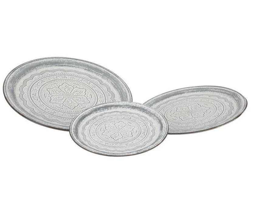 Set 3 tavi decorative metalice