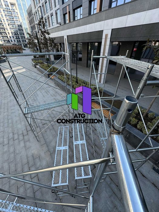 Леса строительные заводские, из качественной оцинкованной стали, Китай