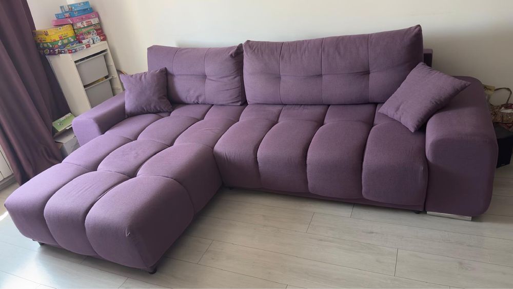 Vand coltar extensibil cu lada