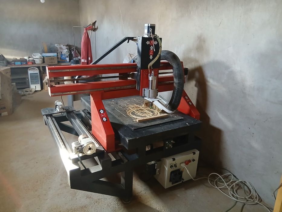 Чпу фрезерный станок с поворотной осью