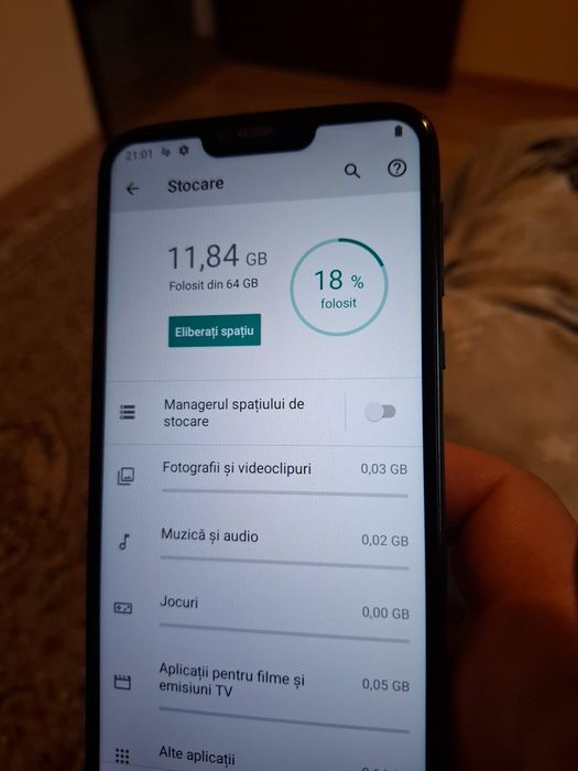 Motorola G7 Power cu 5G, 64 GB, 4GRAM, stare buna