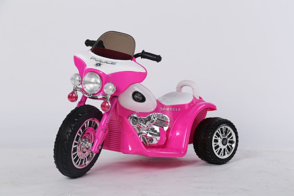 Motocicleta electrica pentru copii, POLICE JT568 35W STANDARD #Roz
