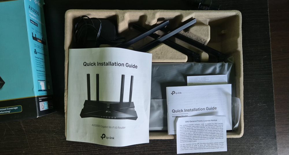 Router TP-link Archer AX50 AX3000 Wifi 6 dual band in cutie