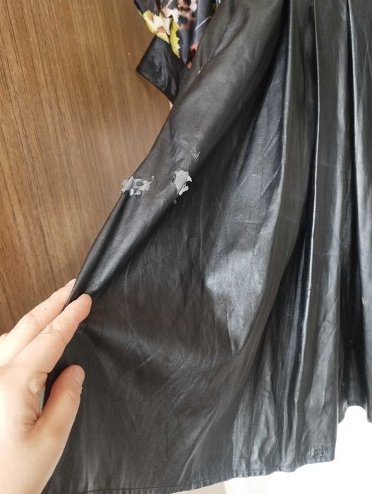 Платье турецкое, кожа модель