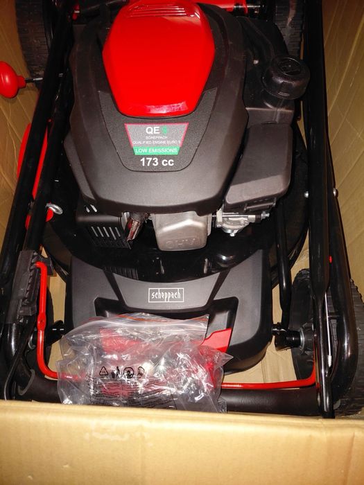 бензинова косачка scheppach 6in1