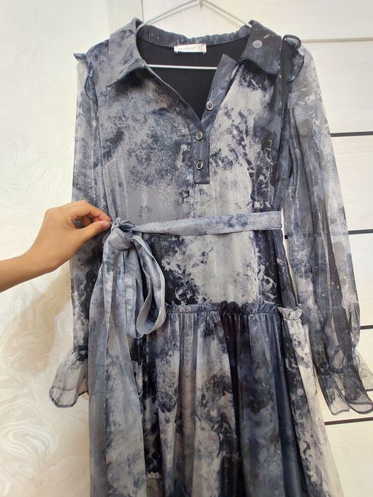 Sifatli.organza materyal modniy kuylak, Ayollar va qizlar uchun arganz