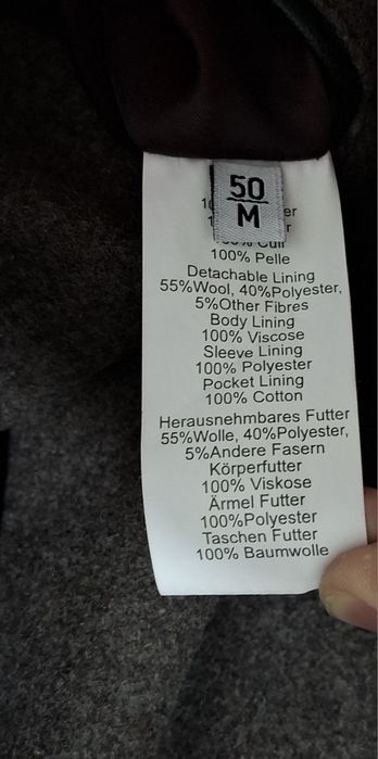 Geaca piele bărbați Strellson Swiss Cross Edition mărime M neagra