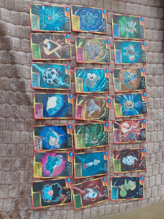 Cartonase pokemon gume seria advaced
