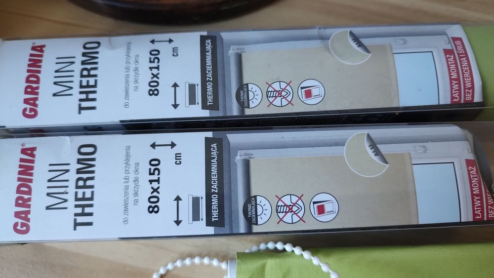 2  jaluzele THERMO 80x 150 cm./ 2 buc.