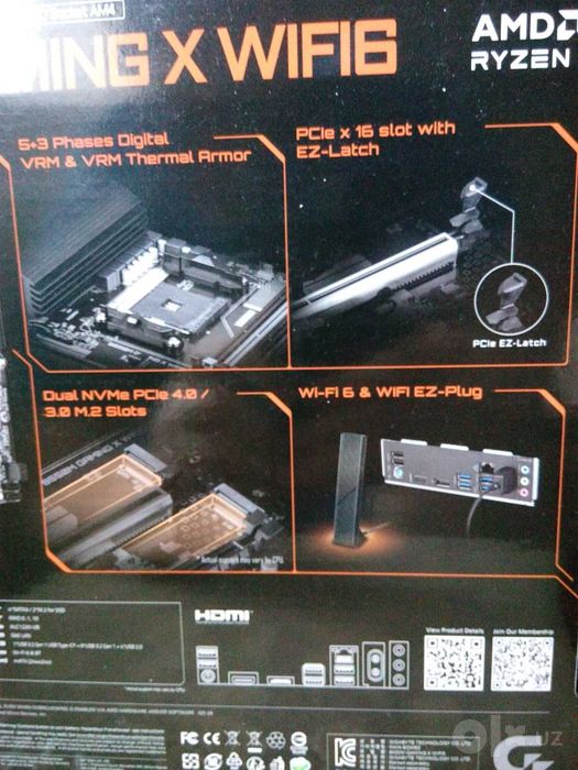 Gigabyte B550M Gaming X Wi-Fi 6 материнская плата для AMD AM4
