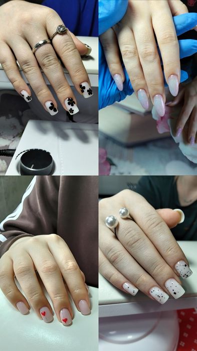 Комбинированный маникюр