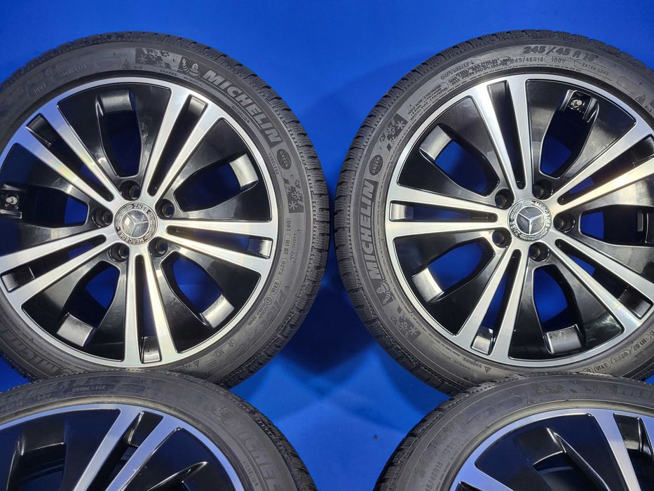 SUPER PRET -Jante OE Mercedes E Klass W213 R18 ca NOI + anvelope bonus