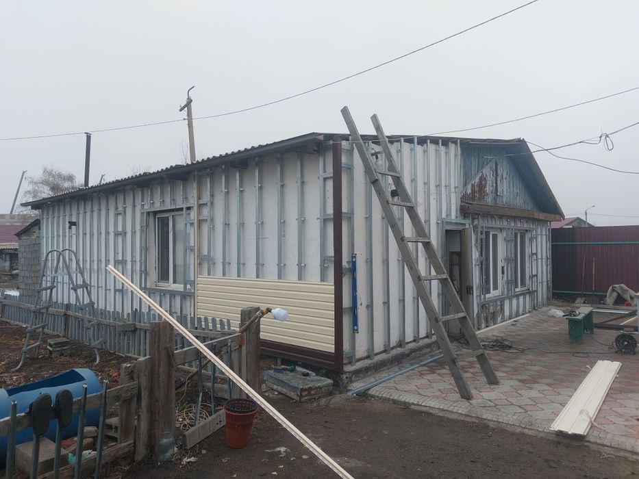 Обшивка фасада сайдингом