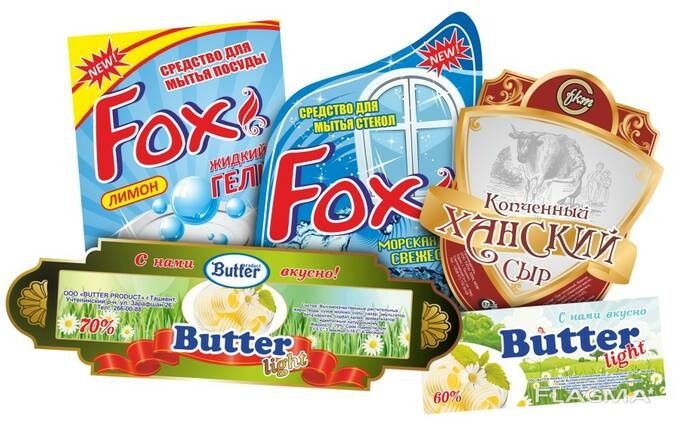 Этикетка Наклейка Бирка Босма хона коробка махсулотларингиз учун Офсет