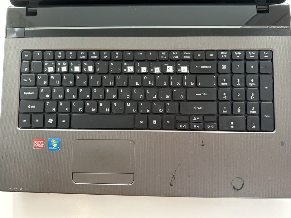 Продам ноутбук Acer Aspire 7560