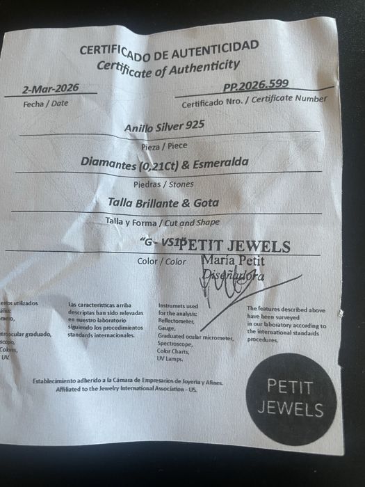 Пръстен с диаманти и изумруди (смарагди)!