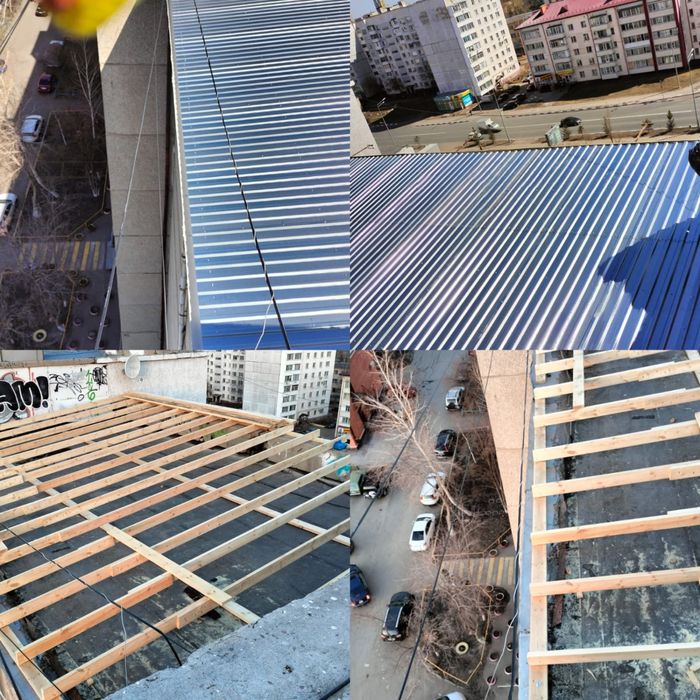 Кровельные работы. Ремонт крыш