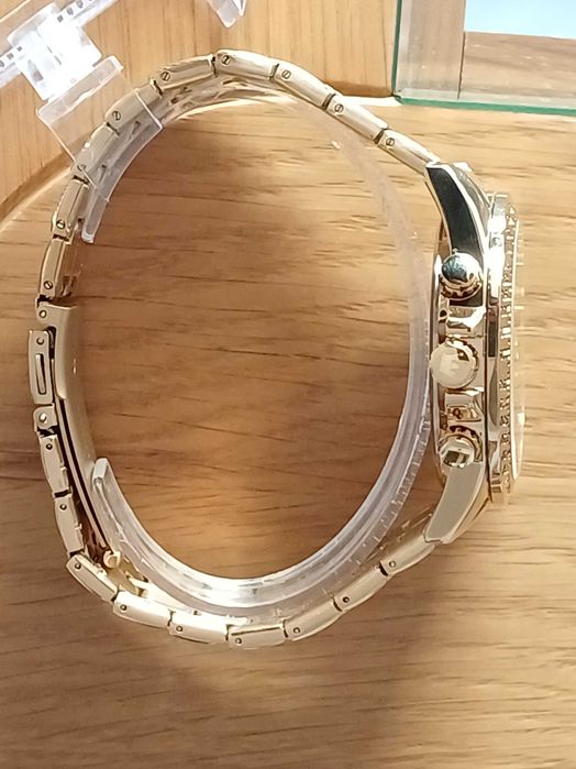 OLEVS Хронограф Многофункция Кварц,Скелет, Hollow Out,HD Светещ,3 АТМ