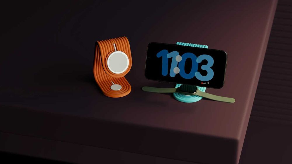 Suport de încărcare pentru iPhone și Apple Watch