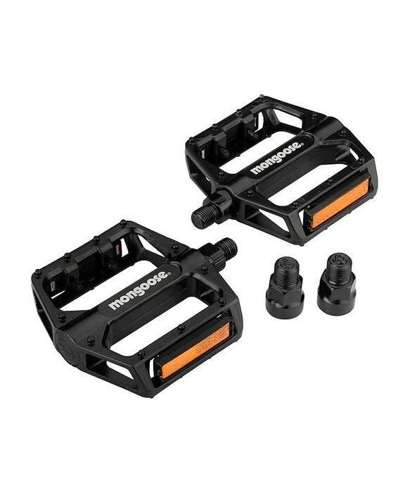 Set pedale bicicleta de munte, Mongoose, adaptoare de 1/2'' si 9/16''