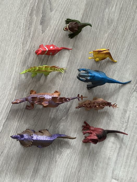 Игрушки набор динозавры