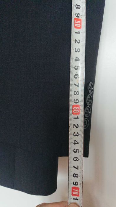 Официален мъжки костюм класически 100% вълна