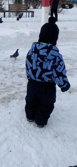 Комбинезон зима рост 98