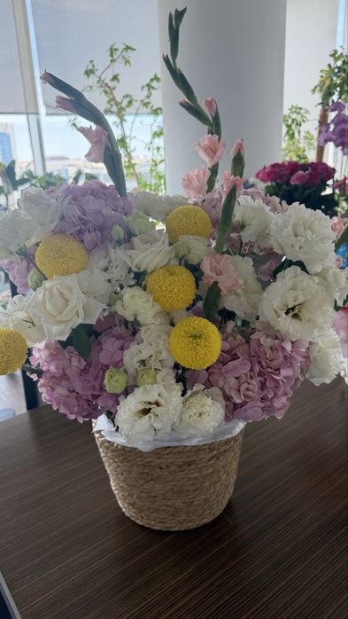 Букет цветов свежие
