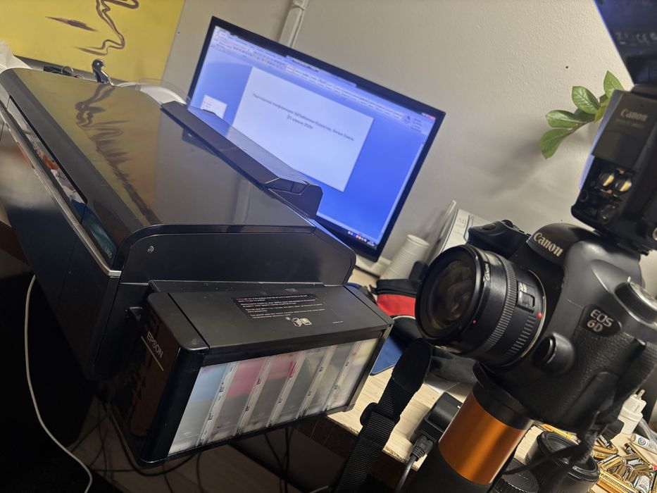 Фотоапарат canon 6D+ принтер