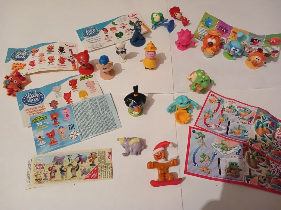 Продам фигурки из киндеров