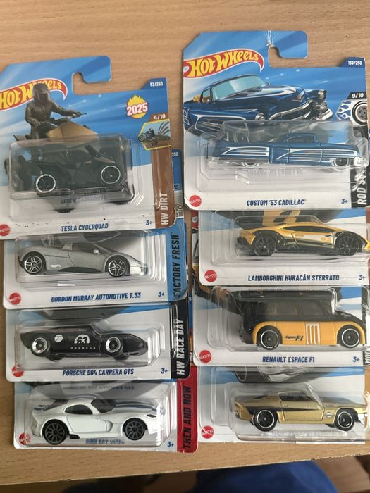 Hot wheels колички