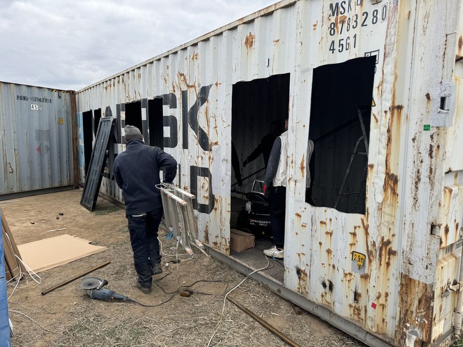 Vand container maritim de 12 m dormitor