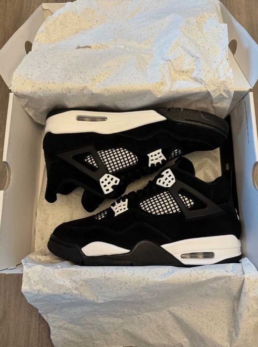 *PREMIUM* Air Jordan 4 White Thunder - verificare colet