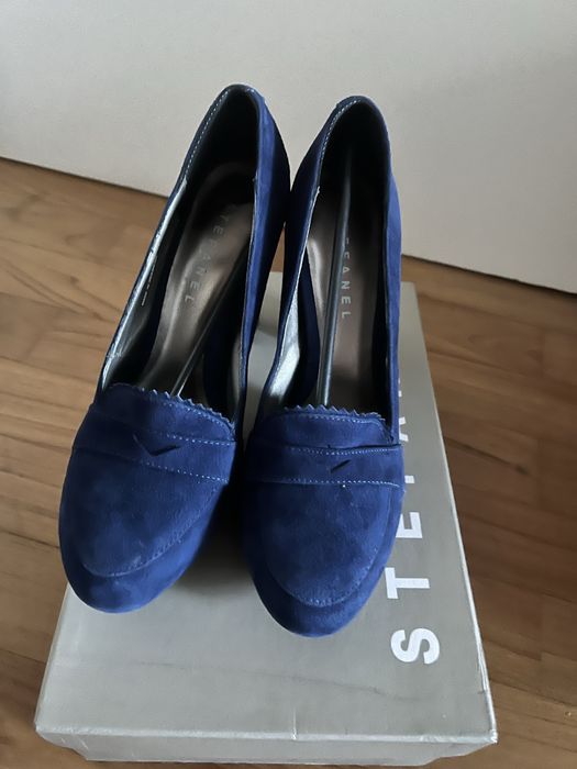 Vand pantofi Stefanel piele intoarsa, superbi mar 39
