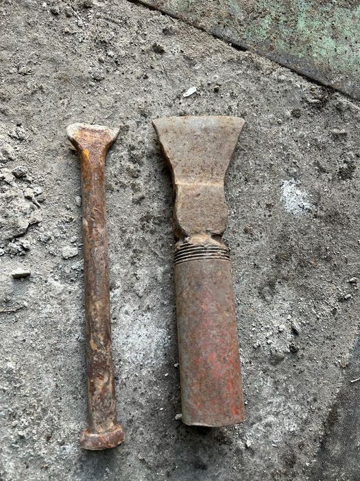 Зубило ледоруб топорище