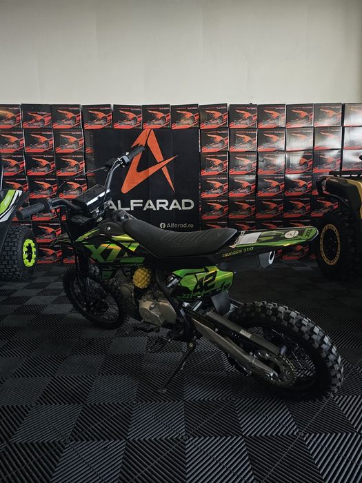 Motocross pentru copii XTL Thunder 110cc Semiautomat 4 viteze Nou adus din Germania