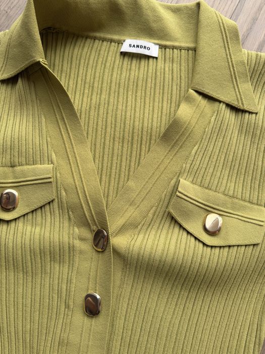 Sandro оригинал топ с пуговицами