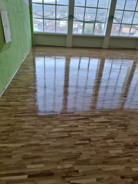 Циклене на паркет и дюшеме