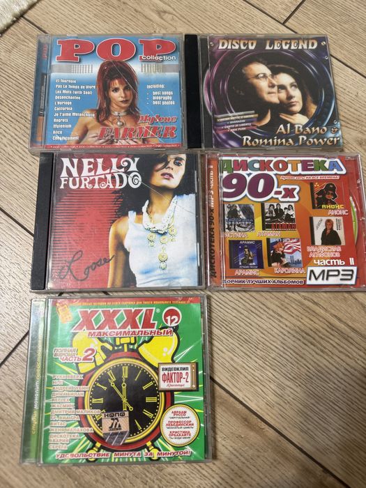 Диски CD, DVD, MP3